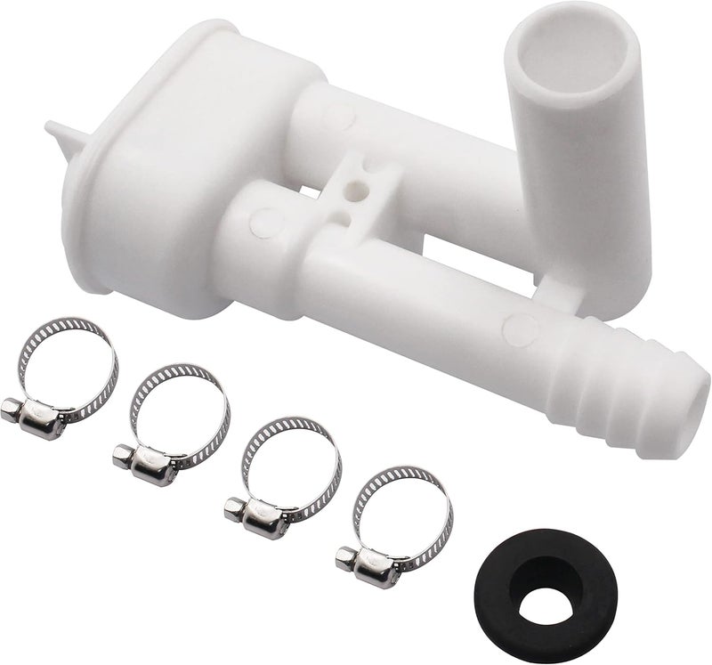 LUKYER 385316906 Vacuum Breaker Kit Without Hand Sprayer Hook Up,Compatible with Dometic,VacuFlush, Traveler Toilets - Image 1